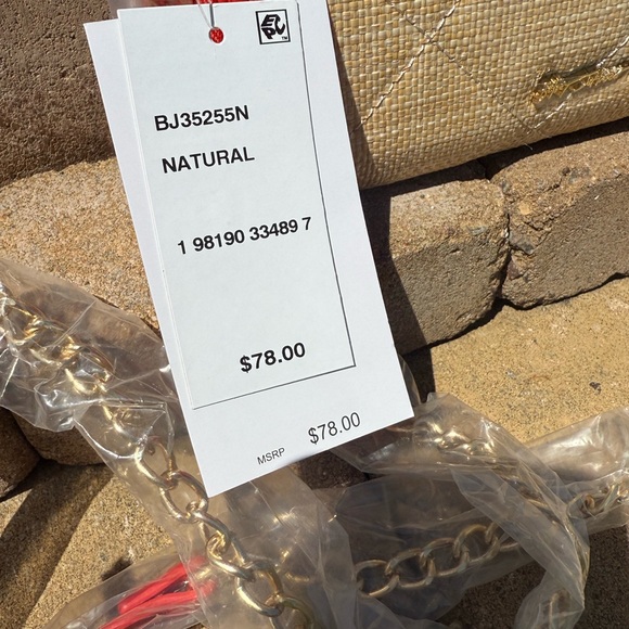 NWT! Betsy Johnson Charming Pearl Rhinestone Fruit Beaded Women's Bag - Picture 11 of 13